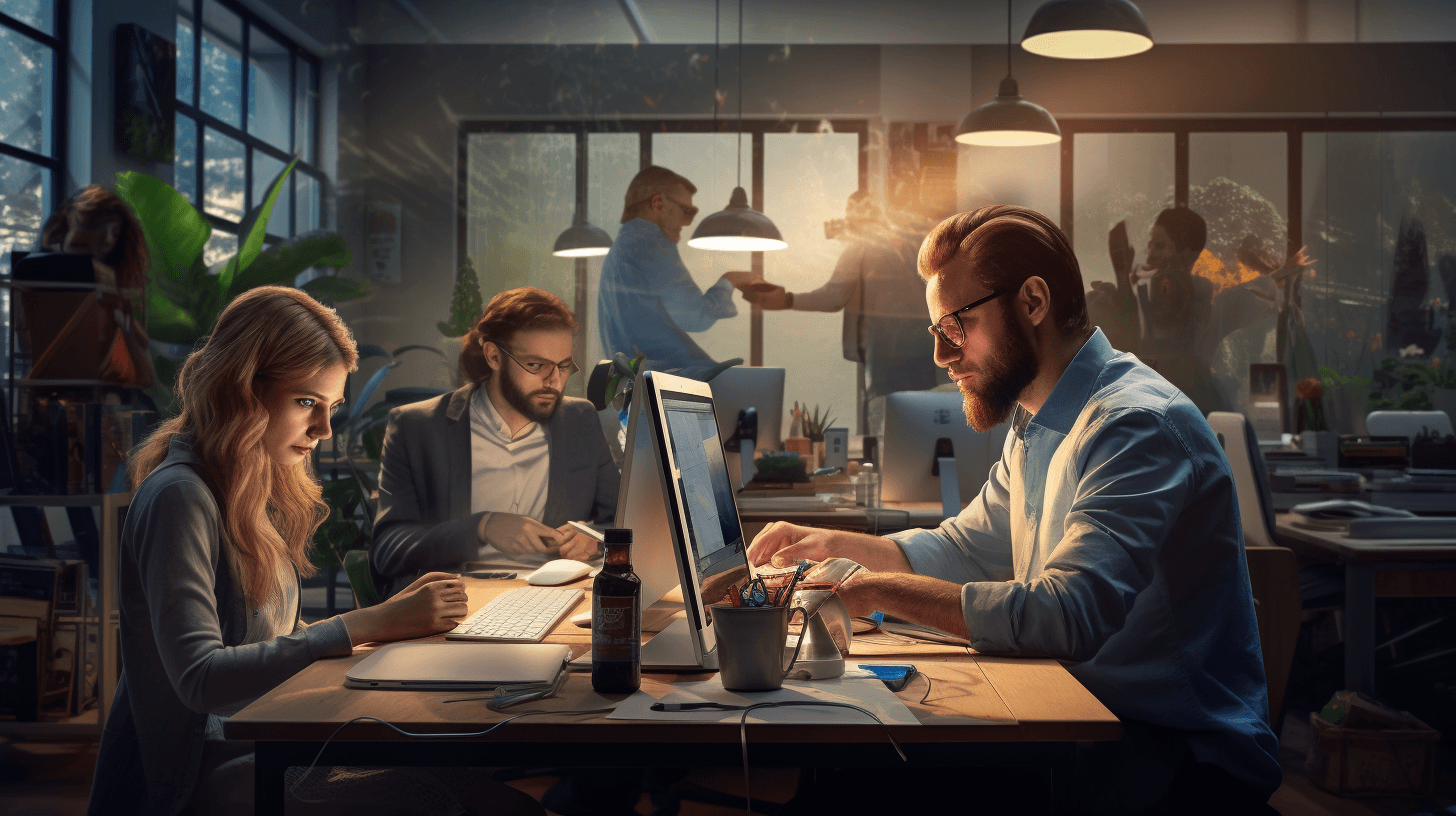 team working